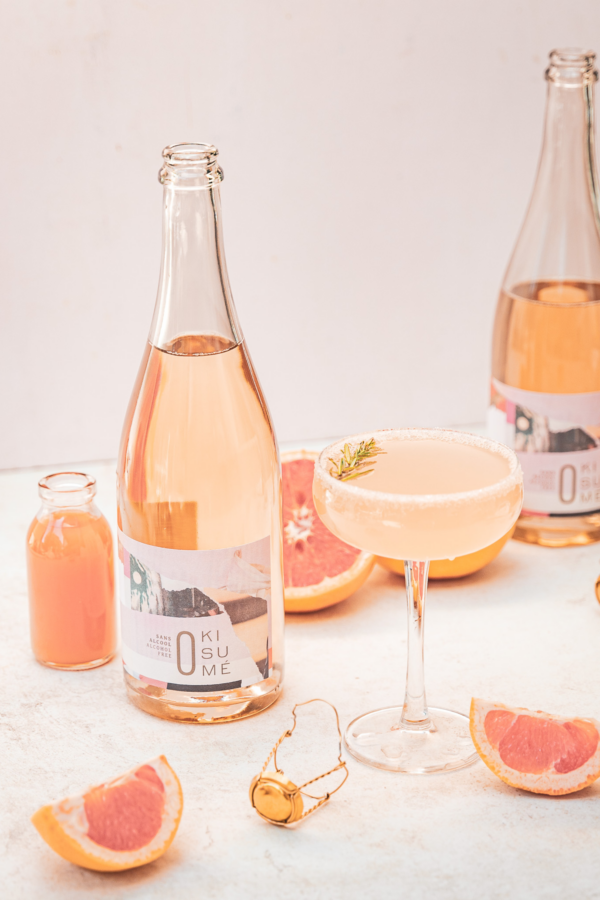 Kisumé rosé - Aubert & Mathieu nealkoholinis putojantis rožinis vynas - Image 3
